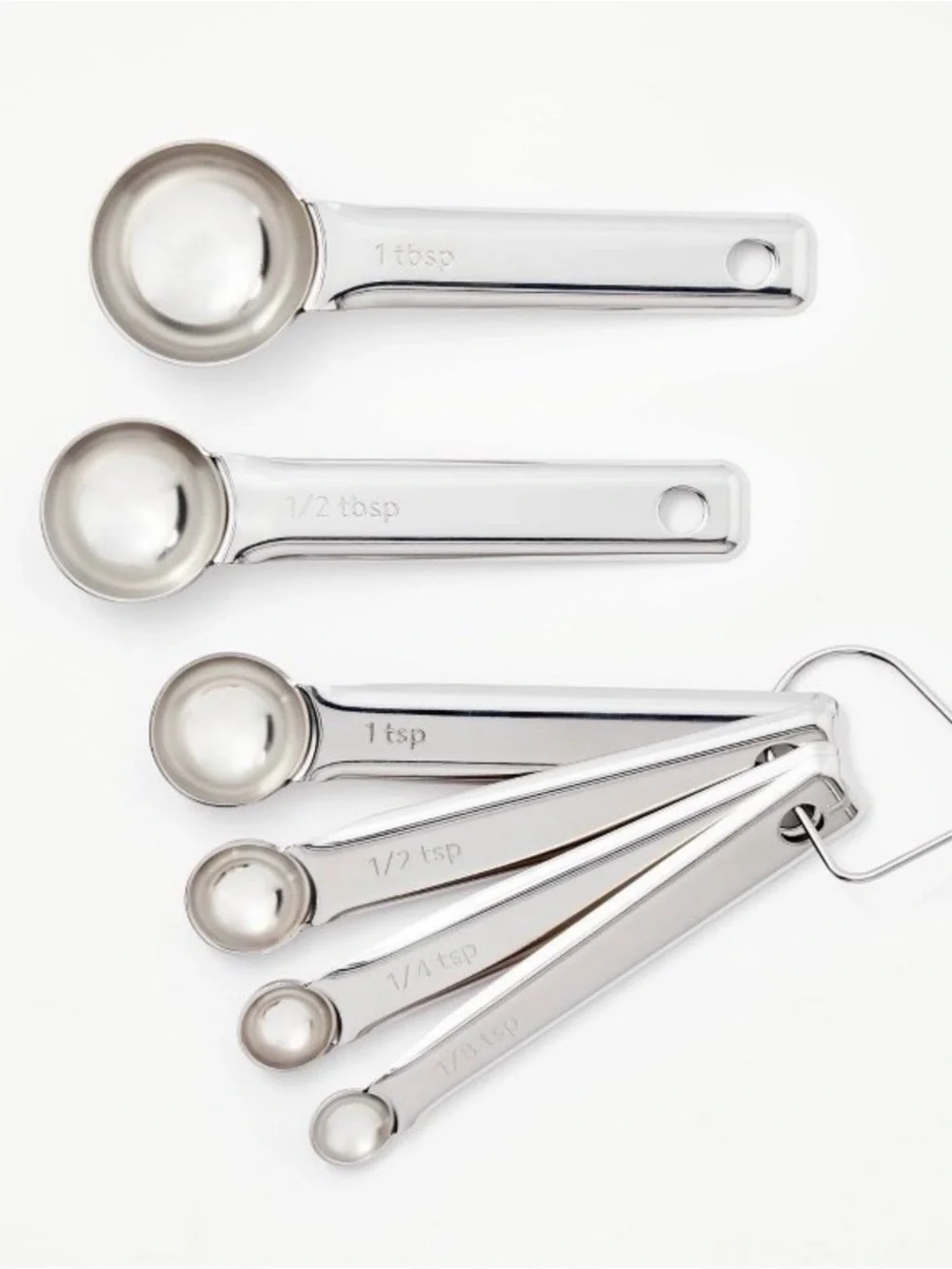 Figmint  stainless steel measuring spoons NWT
